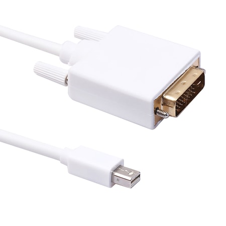 Axiom Axiom Mini Displayport Male To Dual Link Dvi-D Male Adapter Cable 6Ft MDPMDDVIDM06-AX